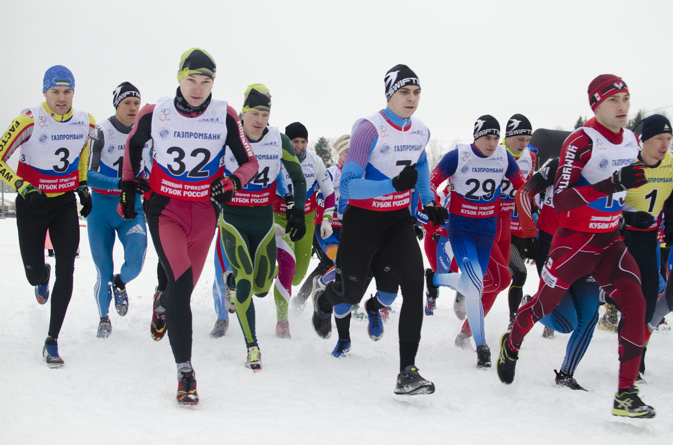 Участниками Swiftman Winter Triathlon стали более 100 спортсменов 